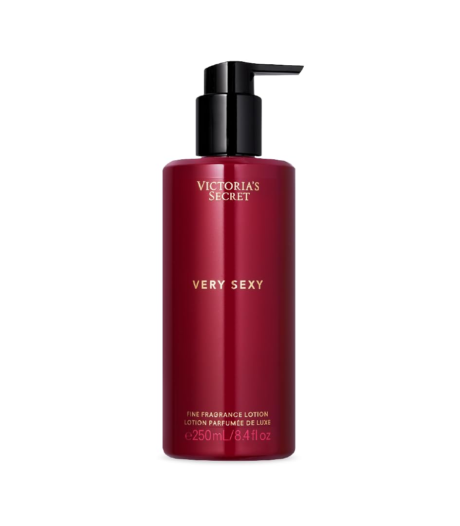 Victoria'S Secret Fragrance Lotion, Very Sexy Lotion, Body Lotion For Women, Notes Of Vanilla Orchid, Sun-Drenched Clementine, Wild Blackberry, Very Sexy Collection (8.4 Oz)