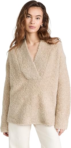 Vince Women'S Crimped Shawl Sweater