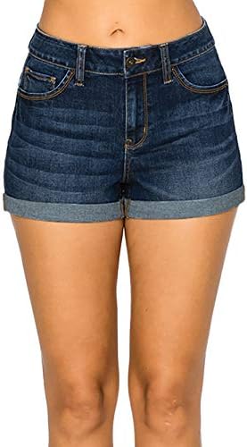 Wax Jean Butt I Love You Repreve High Waisted Sustainable Denim Shorts