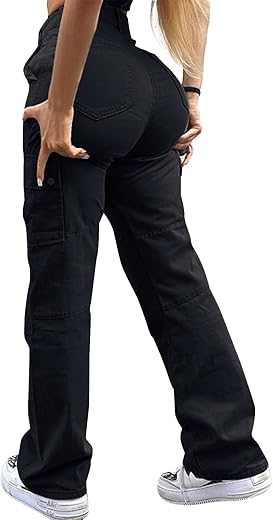 Women'S Cargo Jeans Pants