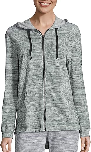 Hanes Women'S Sweatshirt, French Terry Full-Zip Hoodie, Women'S Hooded Jacket, Women'S Zip Hoodie