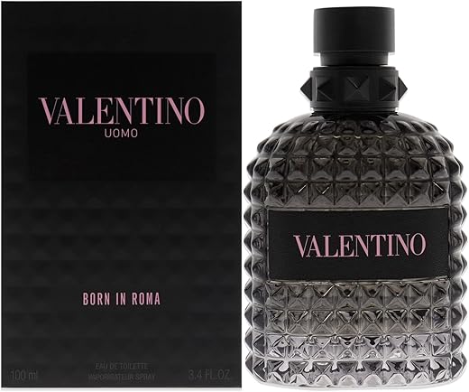 Valentino Uomo Born In Roma Edt Spray Men 3.4 Oz