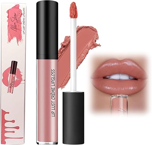 12 Colors Cream Texture Lipstick, 2024 New Waterproof Moisturising Lip Gloss, Non-Stick To Cup Non-Fading Long-Lasting Moisturizing Velvet Liquid Lipstick (#2, 0.2 Oz (Pack Of 1))