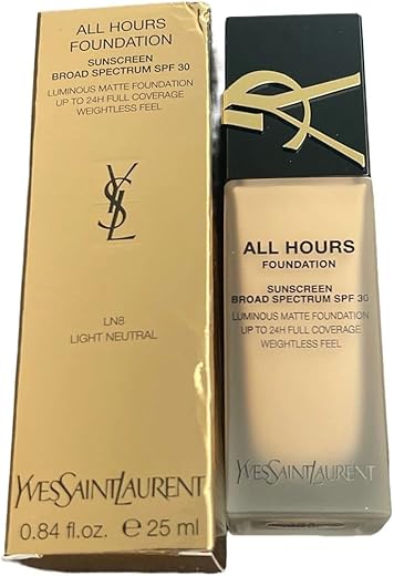 All Hours Foundation Spf 30 - Ln8 By Yves Saint Laurent For Women - 0.85 Oz Foundation