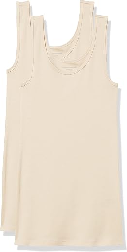 Amazon Essentials Women'S Slim-Fit Tank, Pack Of 2