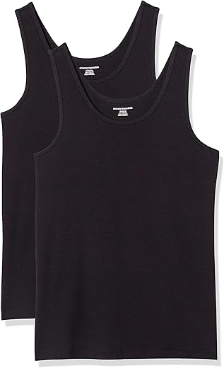 Amazon Essentials Women'S Slim-Fit Tank, Pack Of 2