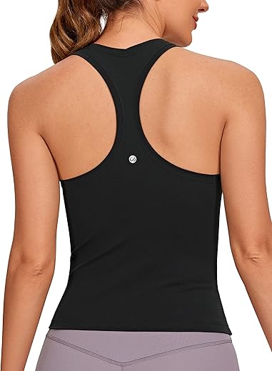 Crz Yoga Butterluxe Racerback Workout Tank Tops For Women Sleeveless Gym Tops Athletic Yoga Shirts Camisole