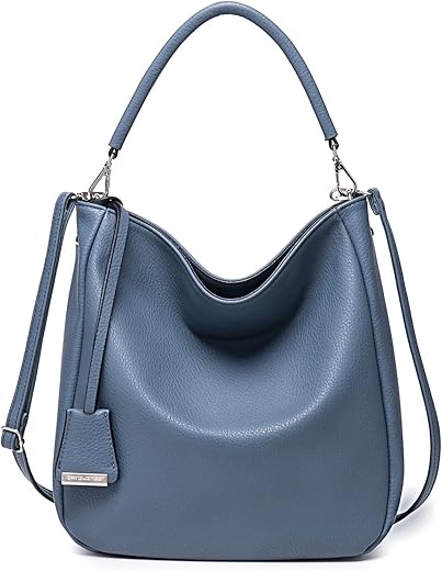 Davidjones Women'S Soft Faux Leather Hobo Bags Tote Handbags Medium Crossbody Purses Shoulder Bag Top-Handle Satchel