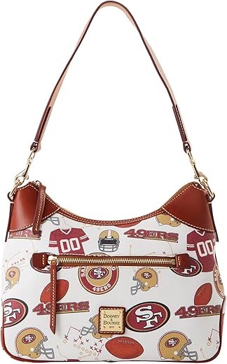 Dooney &Amp; Bourke Handbag, Nfl 49Ers Hobo Shoulder Bag