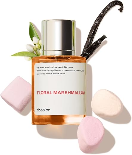 Dossier - Eau De Parfum - Floral Marshmallow - Inspired By By Kilian'S Love, Don'T Be Shy - Perfume Luxury - Pure Infused - Paraben Free - Vegan - Feminin - For Women -Fragrance 1.7 Fl 0Z (Spray 50Ml)