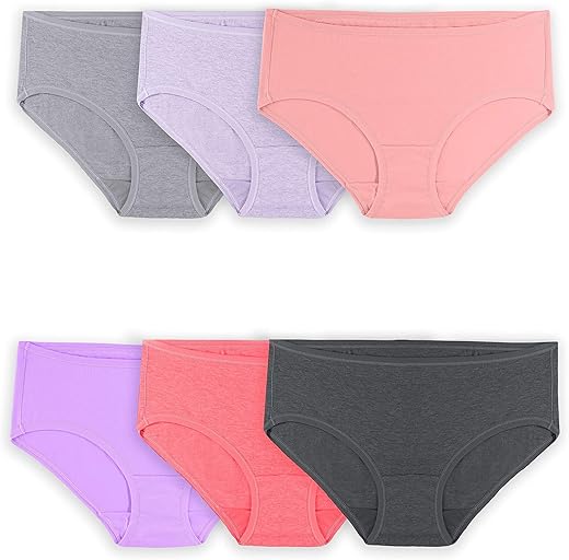 Fruit Of The Loom Women'S 360° Stretch Underwear, High Performance Stretch For Effortless Comfort, Available In Plus Size