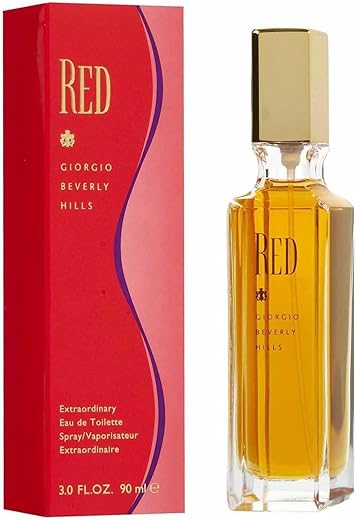 Giorgio Beverly Hills Red Perfume For Women, 3 Fl. Oz. Edt Spray