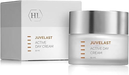 Hl Holy Land Cosmetics Juvelast Active Day Cream With Copper Peptide Complex, Hyaluronic Acid, Vitamin E &Amp; Dna Repair Enzyme For Dry Skin, 1.7 Fl.oz