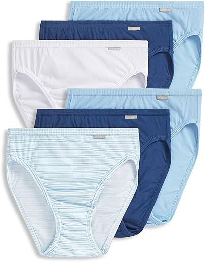 Jockey Women'S Underwear Elance® French Cut - 6 Pack Underwear Women Pack, 100% Cotton