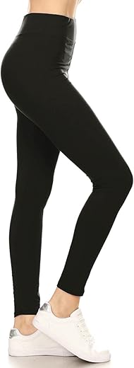 Leggings Depot High Waisted Leggings For Women Buttery Smooth &Amp; Soft Women'S Leggings Solid Yoga - Reg, Plus, 1X3X, 3X5X