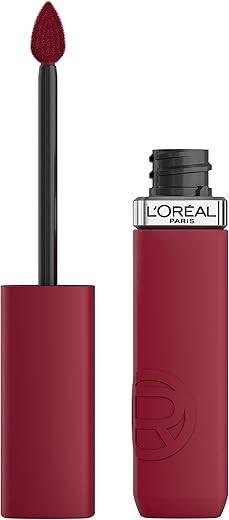 L'Oreal Paris Infallible Matte Resistance Liquid Lipstick, Up To 16 Hour Wear, Wine Not 500, 0.16 Fl Oz