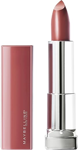 Maybelline Color Sensational Made For All Lipstick, Crisp Lip Color &Amp; Hydrating Formula, Mauve For Me, Nude Brown, 1 Count