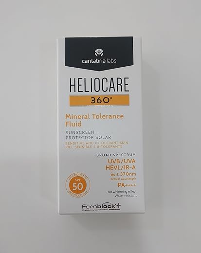 Mineral Tolerance Fluid Cream Spf 50, 1.69 Fl Oz