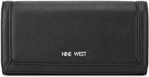 Nine West Zuri Slg Organizer Wallet, Black