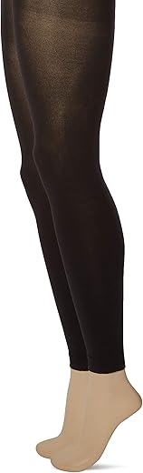 No Nonsense Women'S Super Opaque Control Top Footless Tights