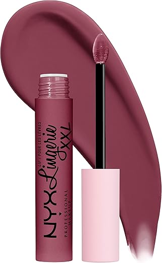 Nyx Professional Makeup Lip Lingerie Xxl Matte Liquid Lipstick - Bust-Ed (Purple Mauve)