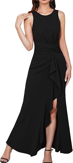 Oez Long Formal Dresses For Women Evening Party Ball Gowns, Perfect For Weddings And Gala Events