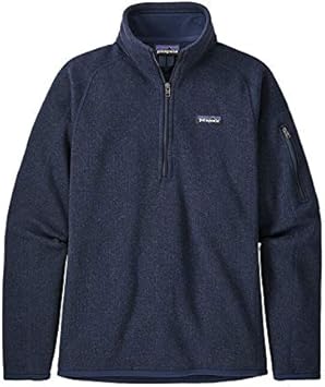 Patagonia Women'S Better Sweater 1/4-Zip Fleece - New Navy Xxl