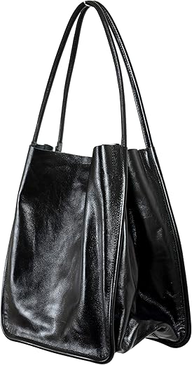 Proenza Schouler Women'S Black 100% Leather Tote Handbag Shoulder Bag