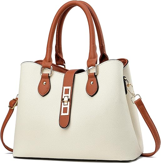 Purses And Handbags For Women Crossbody Pu Leather Tote Top Handle Satchel Shoulder Bags