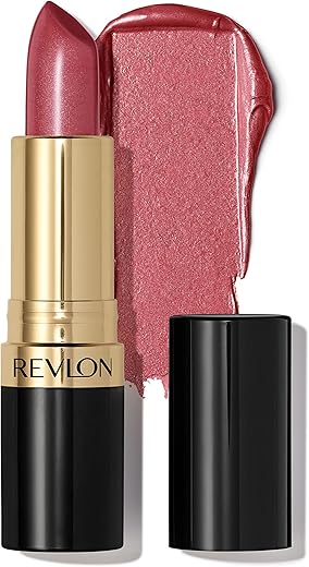 Revlon Lipstick, Super Lustrous Lipstick, Creamy Formula For Soft, Fuller-Looking Lips, Moisturized Feel In Mauves &Amp; Trends, Goldpearl Plum (610) 0.15 Oz