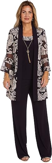 R&Amp;M Richards Women'S Pant Suit Set