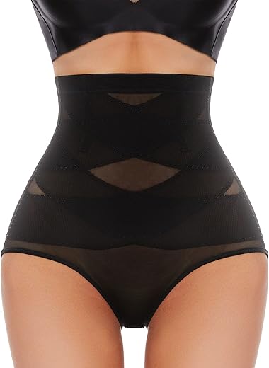 Simiya Shapewear Tummy Control For Women High Waist Extra Firm Body Shaper Waist Cincher Stomach Shapewear Briefs