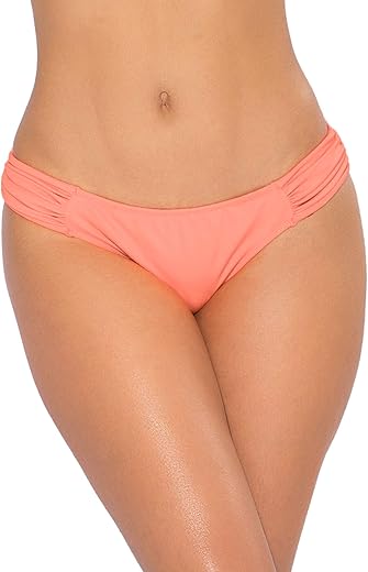 Smart &Amp; Sexy Women'S Standard Swim Secret Side Ruched Bikini Bottom