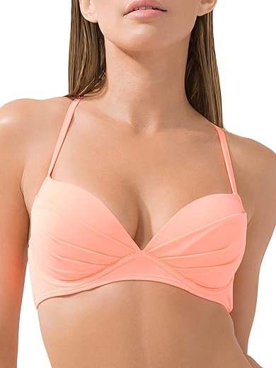 Smart &Amp; Sexy Women'S Swim Secret Convertible Push-Up Bikini Top