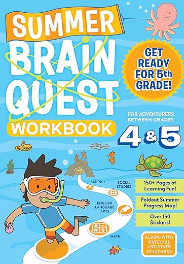 Summer Brain Quest: Between Grades 4 &Amp; 5