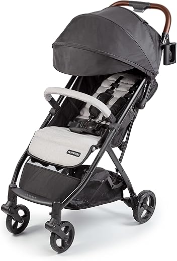 Summer By Ingenuity 3Dquickclose Cs+ Compact Fold Stroller, Car-Seat Compatible, Lightweight Stroller With Oversized Canopy, Extra-Large Storage