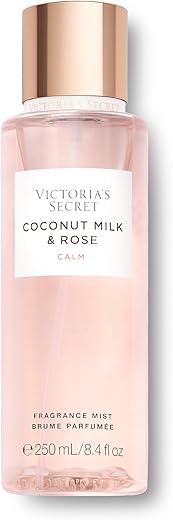 Victoria'S Secret Body Mist For Women, Perfume With Notes Of Coconut Milk And Rose Body Spray, Feel Calm Fragrance - 250 Ml / 8.4 Oz