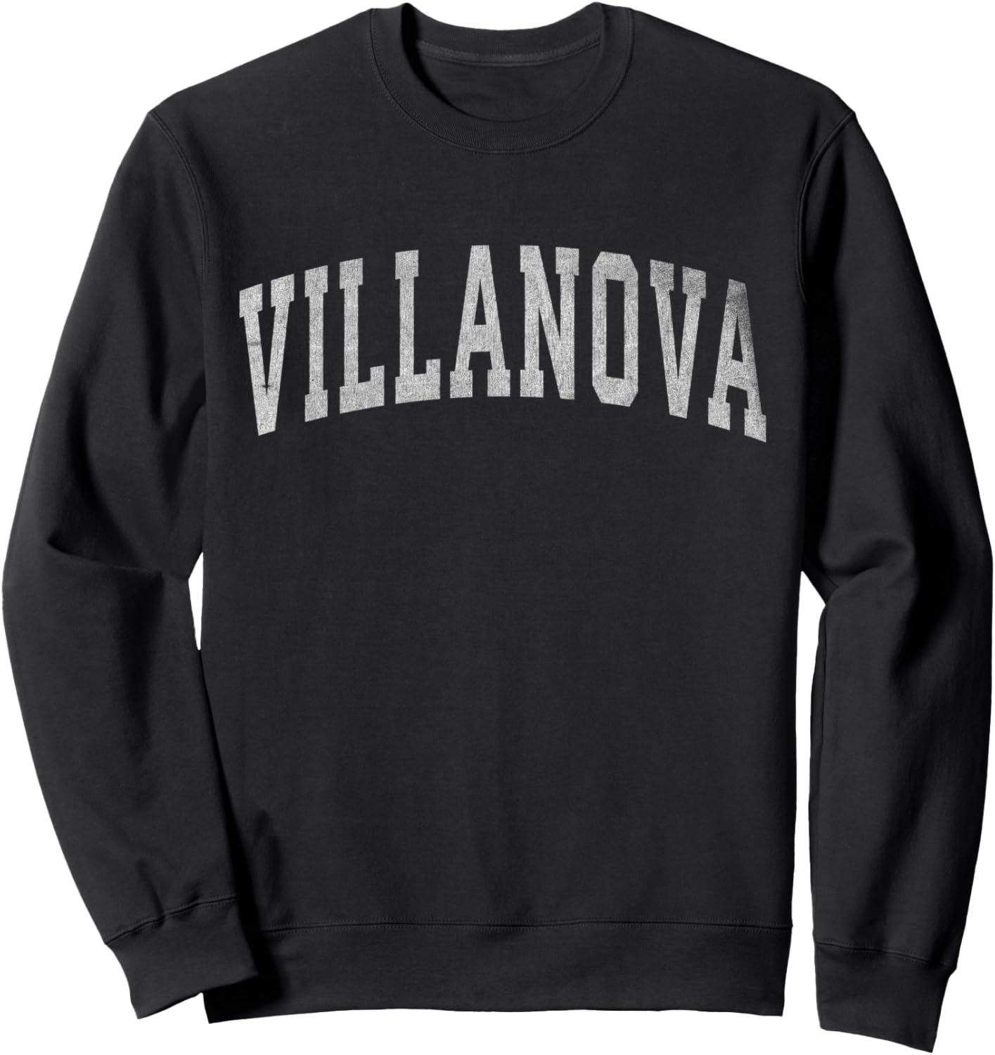 Villanova Name Vintage Retro Gift Men Women Boy Girl Sweatshirt