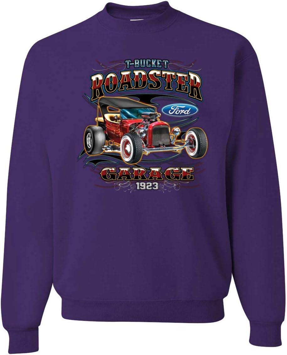 Wild Bobby Ford Retro T-Bucket Roadster 1923 Vintage Garage Motors Cars And Trucks Unisex Crewneck Graphic Sweatshirt