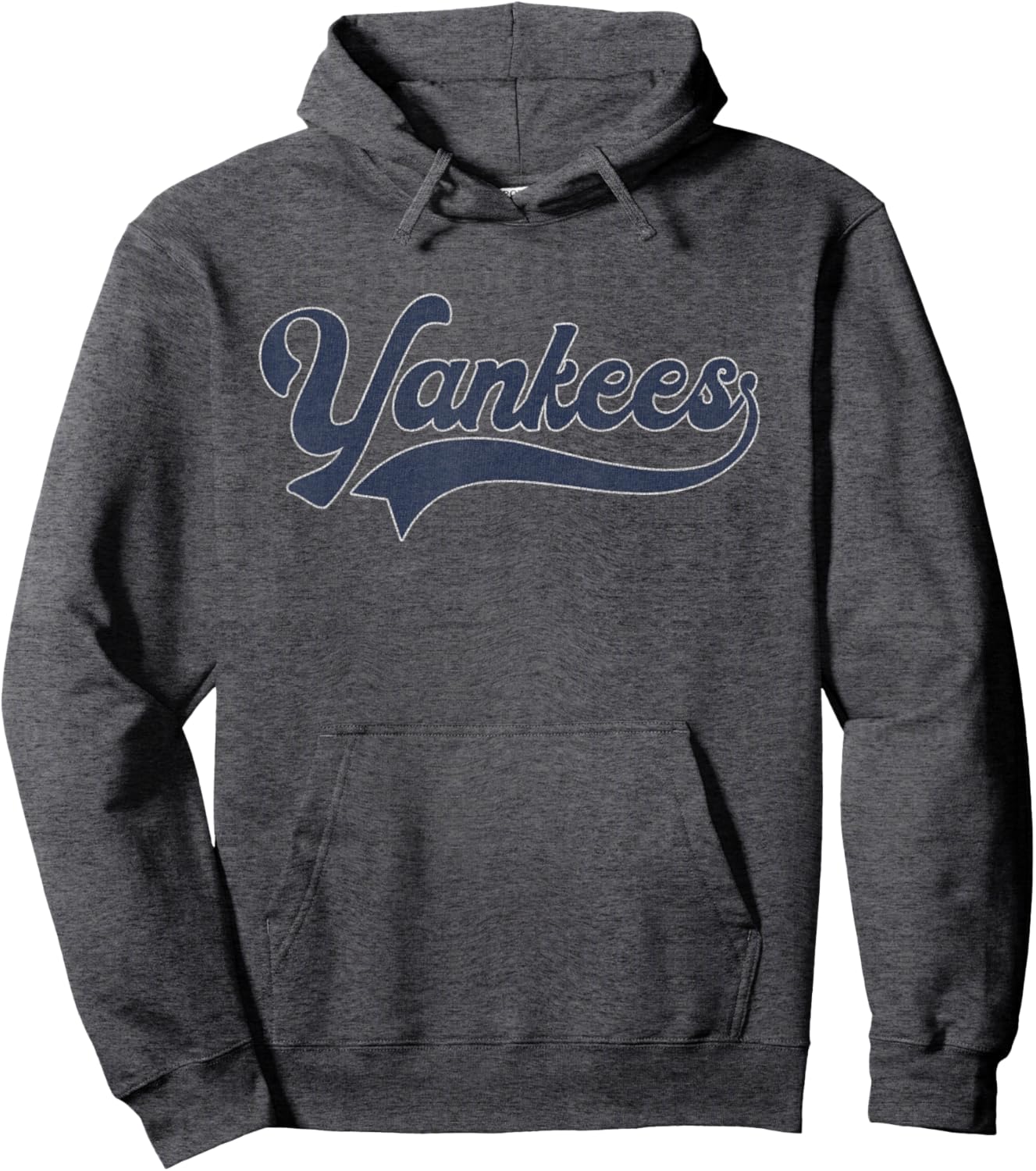 Yankees Name Vintage Retro Tee Pullover Hoodie