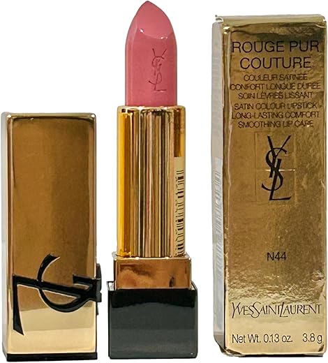 Yves Saint Laurent Rouge Pur Couture Satin Lipstick # N44 Nude Lavalliere Ysl Lipstick Women 0.13 Oz / 3.8 G