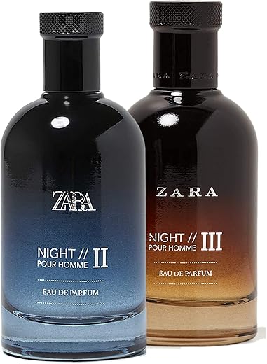 Zara 2X Night Pour Homme Ii - Night Iii Eau De Parfum 3.4 Fl. Oz.