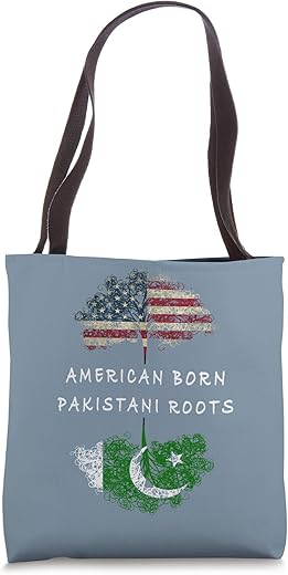 American Born, Pakistani Roots Tote Bag