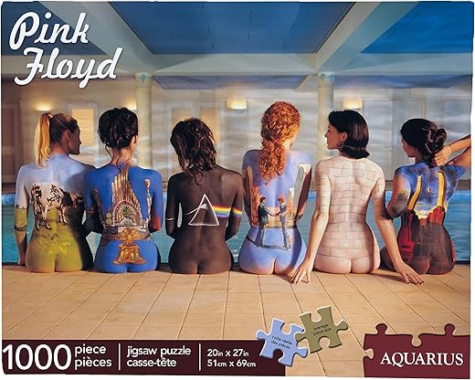 Aquarius Pink Floyd Back Art Puzzle (1000 Piece Jigsaw Puzzle) - Glare Free - Precision Fit - Officially Licensed Pink Floyd Merchandise &Amp; Collectibles - 20 X 27 Inches