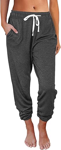 Automet Baggy Sweatpants For Women With Pockets-Lounge Womens Pajams Pants-Womens Running Joggers Fall Clothes Outfits 2024