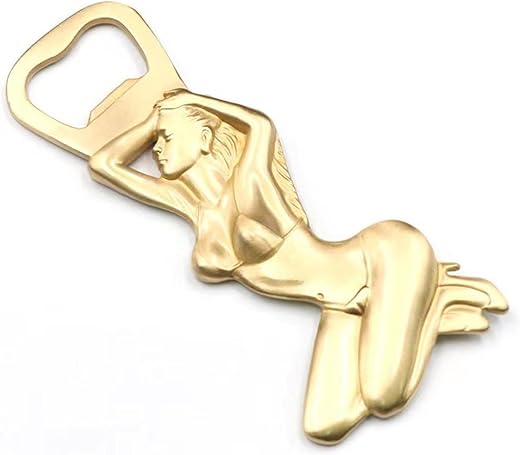 Beauty Brass Bottle Opener, Naked Lady Sexy Showgirl Bottle Opener, Portable Men Sex Bar Decorative For Kitchen Bar Restaurant Party Beer Openers