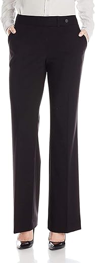 Calvin Klein Straight-Leg Classic Business Casual Pants For Women