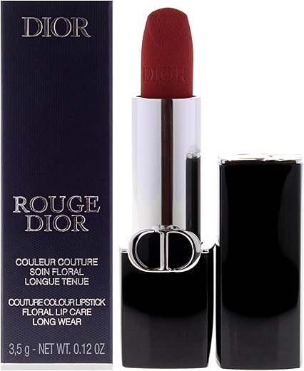 Christian Dior Rouge Dior Couture Velvet Lipstick - 772 Classic Rosewood For Women - 0.12 Oz Lipstick (Refillable)