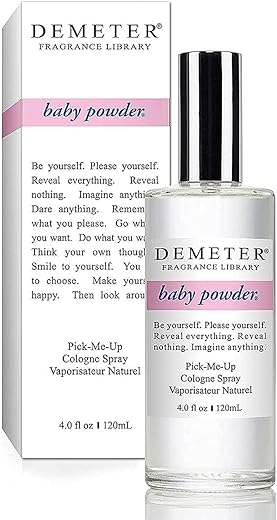 Demeter Baby Powder For Women. Pick-Me Up Cologne Spray 4.0 Oz