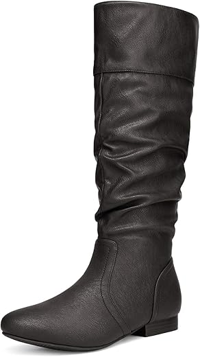 Dream Pairs Women'S Knee High Pull On Fall Weather Winter Boots